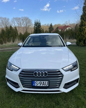 Audi A4 cena 83900 przebieg: 17800, rok produkcji 2018 z Biała małe 254